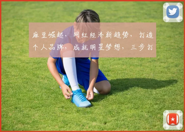 麻豆崛起，网红经济新趋势，打造个人品牌，成就明星梦想，三步打造爆红之路。